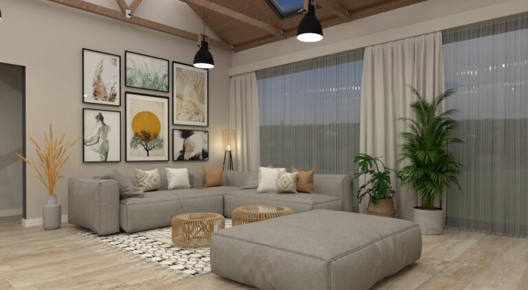 Projekt domu w stylu boho