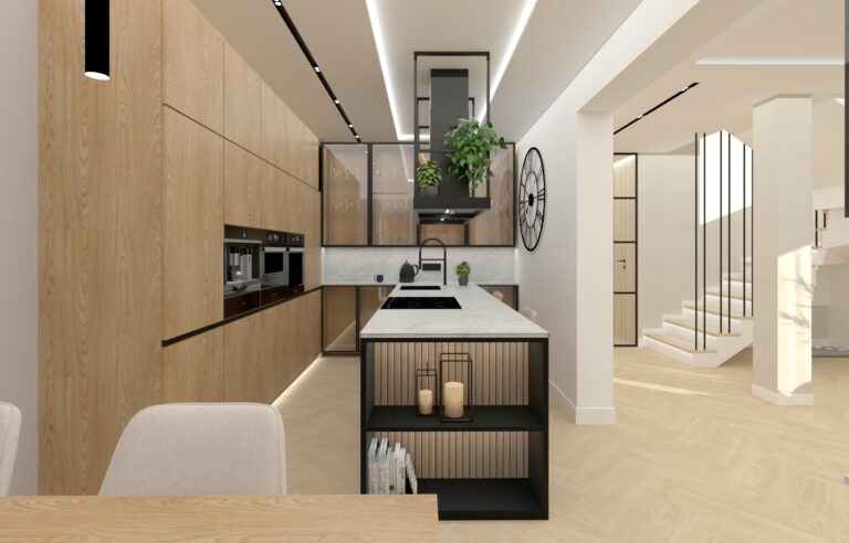 Drewniana kuchnia na wymiar