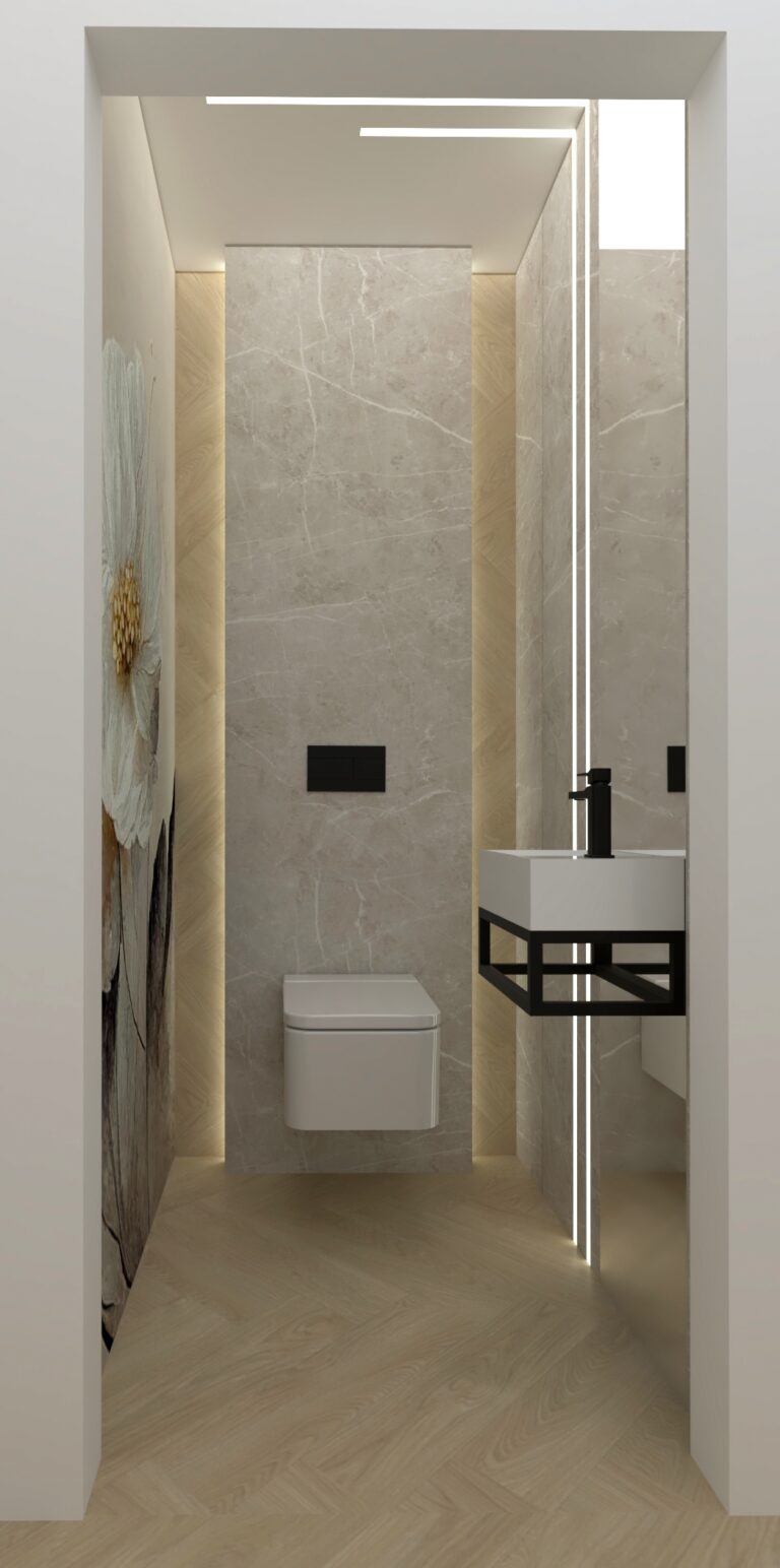 Oświetlenie LED w toalecie